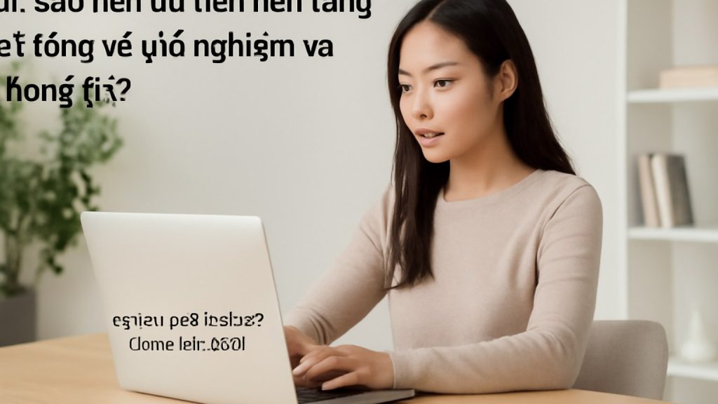 Minh họa: Vì sao nên ưu tiên nền tảng rõ ràng về trải nghiệm và thông tin?