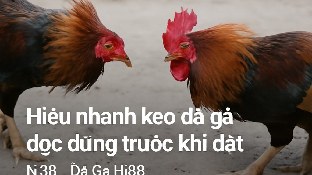 Minh họa: Hiểu nhanh kèo đá gà: đọc đúng trước khi đặt