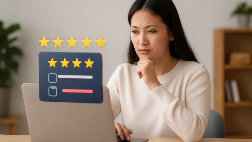 Minh họa: 1) Vì sao nên đánh giá nền tảng theo tiêu chí thay vì cảm tính?